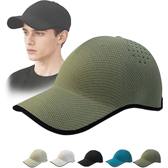 Packable Baseball Cap - Lightweight, Quick-Dry & Breathable Sports Hat for Men & Women Green 1 PCS(DSF)