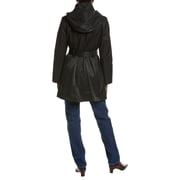 London Fog womens Medium Trench Coat, s, Black