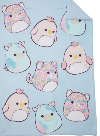 Squishmallows Snuggle Throw Blanket,  Sweet As Squish