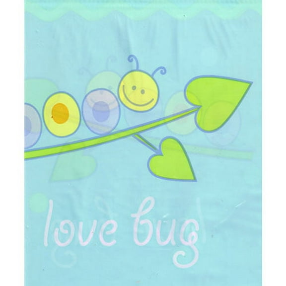 Baby Shower 'Love Bug' Plastic Table Cover (1ct)