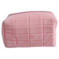 thumbnail image 2 of WXC12 Quilted Makeup Bags Pouches For Women Small For Purse Cute Toiletry Bag For Women Traveling Preppy Skin Care Bag Stuff For Women Trendy Best Friend Gifts, 2 of 9