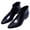 Black, variant on Santimon Men Formal Dress Shoes Genuine Leather Chukka Boots Fashion Ankle Boots Black Brown US 8