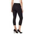 thumbnail image 2 of Nine West Women's Heidi Elastic Waistband Stretch Twill Pull-On Crops (Agave Green, 12), 2 of 8