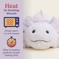 thumbnail image 4 of Peluche Warmies Junior, axolotl rosa, 23 cm, 0,5 kg, 4 of 7