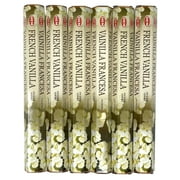 Hem French Vanilla Incense Sticks - 120 Stick Bulk Box (6 Inner Tubes of 20)