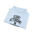 thumbnail image 4 of Flight Attendant Future School Student Hoodie, Gifts, Hooded Sweatshirt, 4 of 4