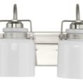 thumbnail image 6 of Fessler Collection Four-Light Brushed Nickel Opal Glass Farmhouse Bath Light, 6 of 11