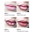 thumbnail image 4 of Set de delineadores de labios mate - 12 colores surtidos, maquillaje de labios natural pigmentado, lápices suaves, lápiz labial suave de larga duración, 4 of 6