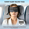 thumbnail image 2 of HIBIBUD Travel Pillows for Airplanes,Plane Pillow with Eye Mask for Long Flights Sleeping,360° Support Airplane Head Strap Compact Flight Essentials for Travel Sleep Neck Upright,Stop Head Bobbing, 2 of 7