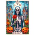 thumbnail image 1 of 5D DIY Taladro Calavera Calabaza Tarot Artesanía 40x60cm, 1 of 9