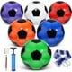 thumbnail image 1 of Paquete de 6 Pelotas de Fútbol DHYLRICHER Talla 5 de Cuero Compuesto con Bomba, 1 of 7