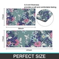 thumbnail image 7 of Pioneer Flower Floral Print Pattern Kitchen Rugs Sets Of 2,Anti Fatigue Kitchen Mat Rugs Non Slip Washable,Decorative Kitchen Floor Mats for Kitchen,Sink,Laundry,17"x30"+17"x47", 7 of 7