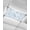 Blue, Denim, White, variant on 1 Pack Fluorescent Light Cover for Ceiling Lights, Light Blue Monstera Deliciosa Magnetic Classroom Light Filters 4x2 Feet, Summer Botanical Tropical Decorative Ceiling Shade Panel for Office