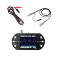 thumbnail image 3 of Handheld Mini Oscilloscope 500KHz Bandwidth 2.5MSa/s Sine Wave/Square Wave/Half Wave/Zinke Pulse Wave Entry-Level Oscilloscope ,Professional Designed, 3 of 6