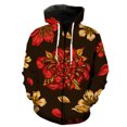 thumbnail image 3 of Sudadera con capucha y cremallera con diseño de dragón samurái y guerrero fantasma para hombre, estilo Harajuku, con estampado 3D de carpa, informal, de manga larga, para primavera, 3 of 5
