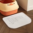 thumbnail image 3 of Cat Litter Mat 1.6ftx1.3ft Washable Cat Litter Mat, Large Double Scatter Control Layer Mat, Urine & Waterproof Kitty Litter MatforIndoor Home, 3 of 9