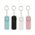 thumbnail image 3 of 130 dB Personal Alarm Pull Point Siren Ring Outdoor Sports Camping Security Survival Self Defense Tools Key Chain For Women Black, 3 of 7