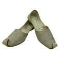 thumbnail image 4 of Men's Flat Full Gold Zari Khussa Shoes Pakistani Style Punjabi Jutti US 9/ EURO 43, 4 of 4