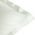 thumbnail image 5 of Flxxie Washed Cotton Pillow Sham Set of 2 Soft Handfeeling and Vintage Teature, Standard, White, 5 of 5