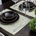 thumbnail image 4 of Fabstyles Casual Classic Cotton Placemats Set of 6 Machine Washable Heavyweight Table Mats, 4 of 5