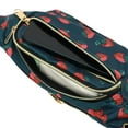 thumbnail image 5 of Unique Bargains 1 Pc Fanny Pack Strawberry Pattern Waist Bag Dark Blue, 5 of 6