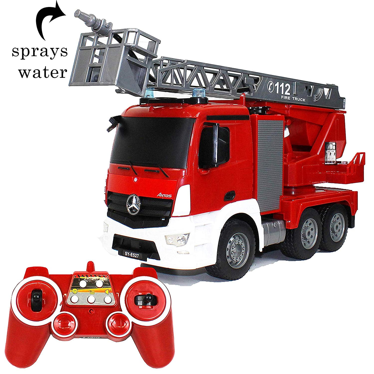 rc fire truck with working water pump