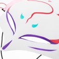 thumbnail image 3 of Fox Cosplay Mask Style Japanese Animal Mask Maskerade Venetian Mask para Halloween, 3 of 6