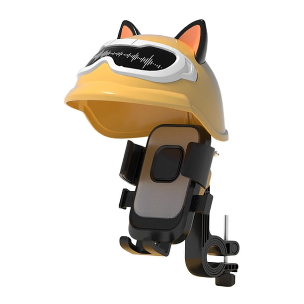 Soporte para teléfono de motocicleta, soporte creativo para teléfono de bicicleta, abrazadera de bloqueo Estilo C