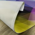 thumbnail image 5 of Ambesonne Digital Place Mats Set of 4, Triangles Color Shades, Standard Size, Multicolor, 5 of 6