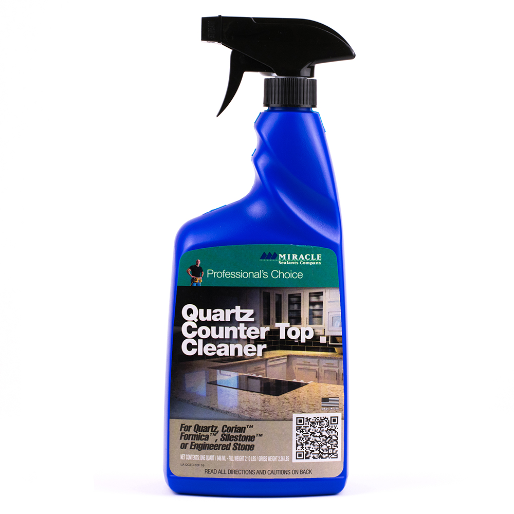 Miracle Sealants Quartz Counter Top Cleaner Liquid Spray 32oz