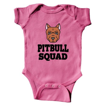 

Inktastic Dog Pitbull Squad Gift Baby Boy or Baby Girl Bodysuit
