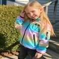 thumbnail image 3 of Rokka&Rolla Girls‘ Light Windbreaker Rain Jacket  Sizes 4-18, 3 of 10