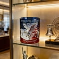 thumbnail image 5 of 250th Anniversary Whiskey Glass, USA Patriotic Commemorative Tumbler for Father's Day, Liquor Gift, 5 of 6