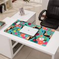 thumbnail image 3 of Long Mouse Pads for Desk,German Shepherd Dog and Flower Desk Mats on Top Of Desks, Desk Mouse Pad Extra Large with 3mm Non-Slip Base and Stitched Edge for Gaming,Office,Work,Home 31.5"x15.7", 3 of 6