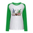 thumbnail image 4 of Honeeladyy Sales Online Womens Raglan Sleeve Shirt Pullover Tops Casual Looseweight Easter Bunny Printed Long Sleeve Pullover Cute Rabbit T-Shirt Tops, 4 of 6