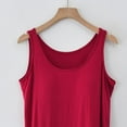thumbnail image 4 of Tank Top for Women Basic Undershirt Tanks Sleeveless Casual Shirts Soft Seamless Layering Tops, 4 of 4