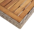 thumbnail image 5 of vidaXL 9 Piece Outdoor Dining Set with Cushions Poly Rattan Brown, 5 of 5