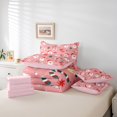 thumbnail image 6 of Manfei Cartoon Santa Claus 7-Piece Twin Bedding Sets,Red Xmas Stocking Bedding Comforter Set,Happy Christmas Sheet Sets For Teens,Super Cozy Room Decor Reversible, 6 of 8