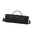 thumbnail image 3 of LeeQinersw Handheld Flute Storage Bag 16/17 Hole Flute Bag Lightweight 50x20x7cm Adjustable Black, 3 of 9