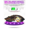 thumbnail image 2 of Thunder Wolf Q13 Charging Mute Wireless Mouse Gaming Business Luminous, 2 of 8