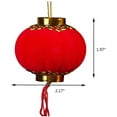 thumbnail image 2 of Yuumluo Red Lanterns 16 Pcs Mini Plastic Hanging Lanterns 1.97"x2.17", 2 of 8