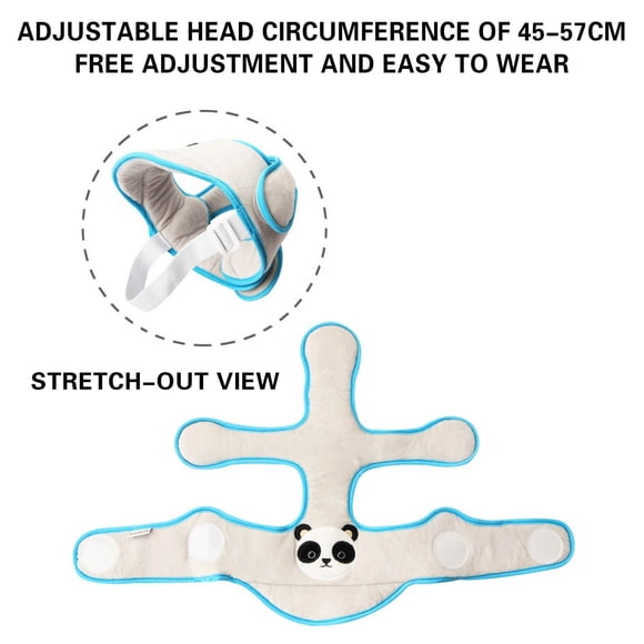 Herunwer Infant Breathable Crawling and Walking Helmet, Soft Adjustable Head Protection Hat
