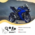 thumbnail image 4 of QualitChoice Mounting Bracket Kit Modification Tools Motorbike Steering Damper Sturdy Parts Repairing Mountings Replacement for R6 R1 Red Black, 4 of 6