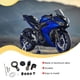 thumbnail image 4 of Kit de soporte de montaje Riwesomey para motocicleta piezas resistentes color Negro, 4 of 6
