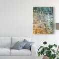 thumbnail image 3 of Trademark Fine Art 'Omaha Nebraska City Map Teal Orange' Canvas Art by Michael Tompsett, 3 of 4