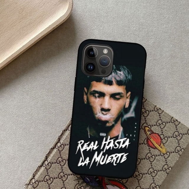 A-Anuel AA Rappers Phone Case For iPhone 15 14 13 12 11 X XR XS XSMAX 8 7 Plus Mini Pro Max Soft Black Phone Cover z9 for iphoneXS max(6.5")