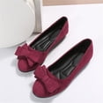 thumbnail image 6 of Women's Comfortable Round Toe Flats - Fashion Bowknot Dress Shoes, Slip On Casual Party, 6 of 10