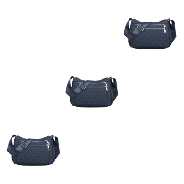Guardoinrt Multipurpose Premium Crossbody Bag With Large Capacity Polyester Messenger Bag Multiple Occations Gift Premiun Saphirblau 3Set