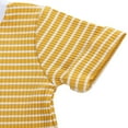 thumbnail image 4 of Baby Knitted Romper Short Sleeve O-neck Button Up Jumpsuit, 4 of 5