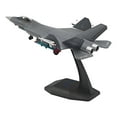 thumbnail image 3 of Milaget 1:100 J35 Aircraft Model Stimulated Airplane Model for Shelf Bar Living Room Navy, 3 of 9